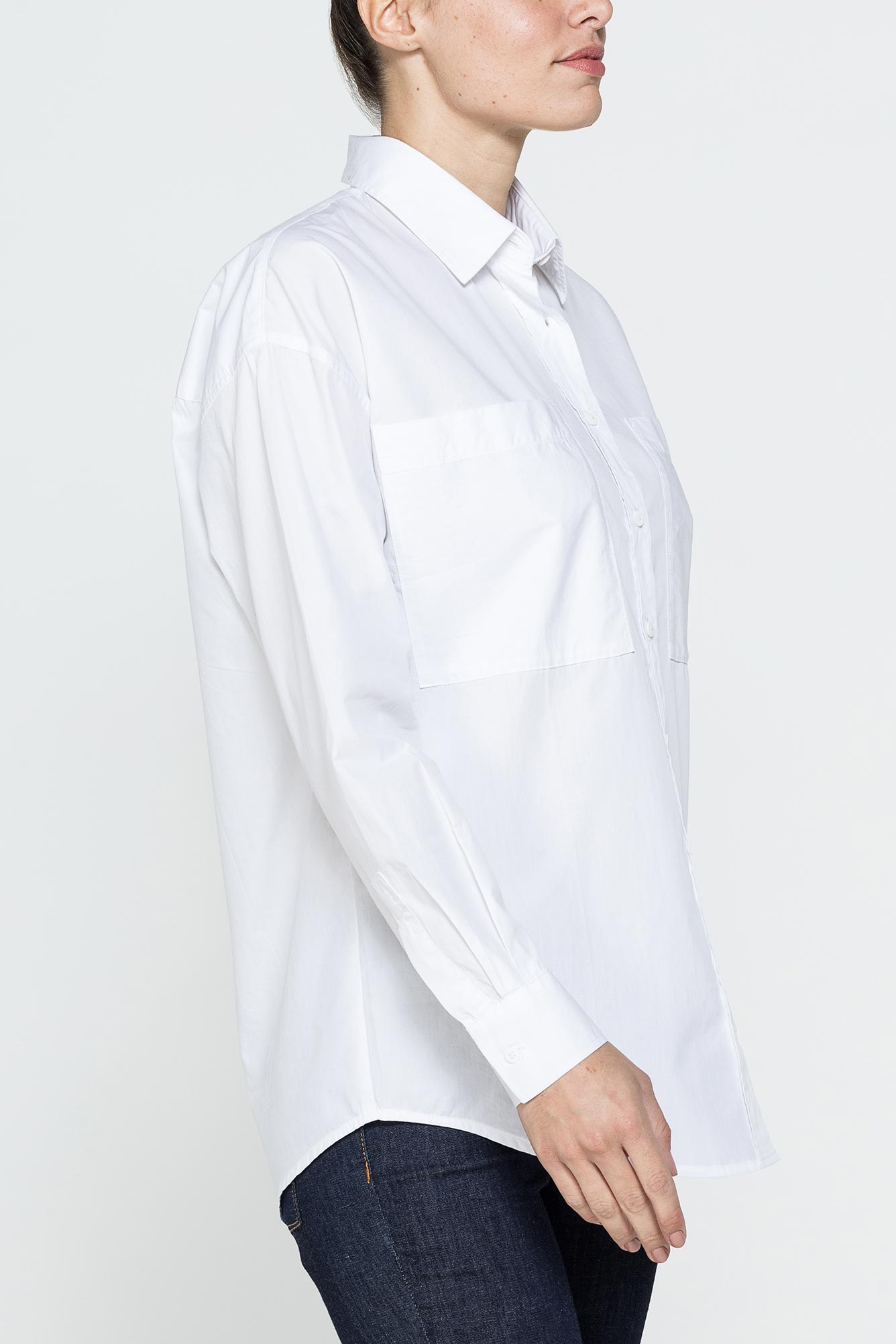 camicia oversize maschile in cotone camicia oversize maschile in cotone