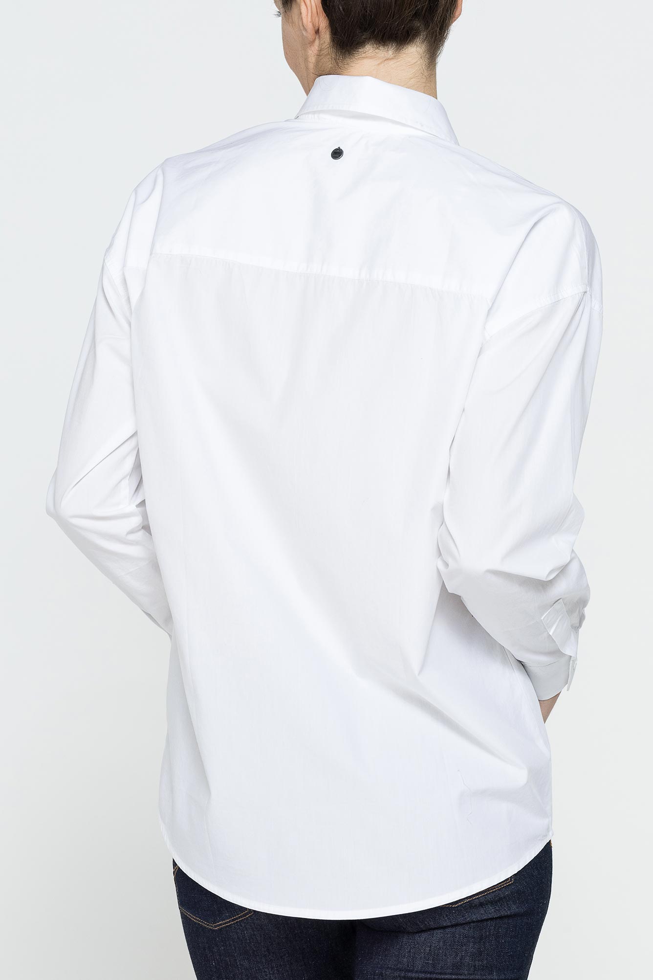 camicia oversize maschile in cotone camicia oversize maschile in cotone