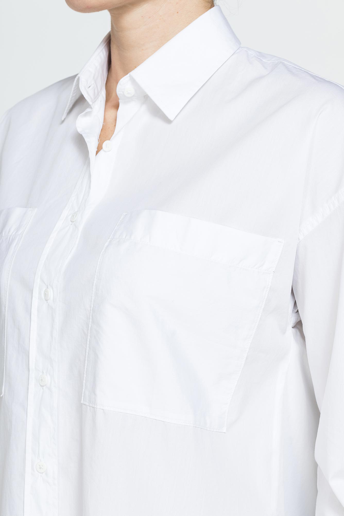 camicia oversize maschile in cotone camicia oversize maschile in cotone