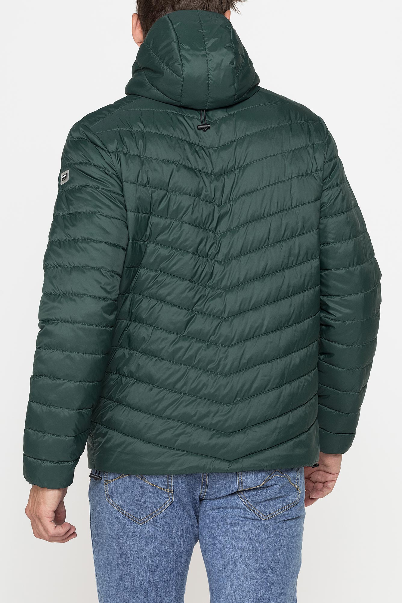 piumino ultralight da uomo in materiale riciclato