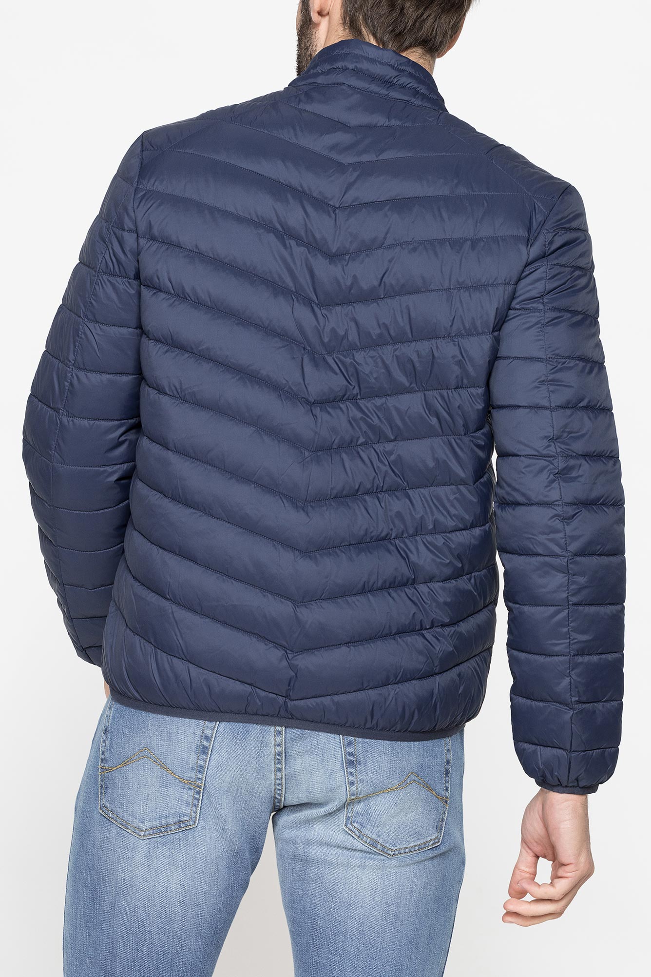 giubbino manica lunga ultra light tessuto ed imbottitura in materiale riciclato giubbino manica lunga ultra light tessuto ed imbottitura in materiale riciclato