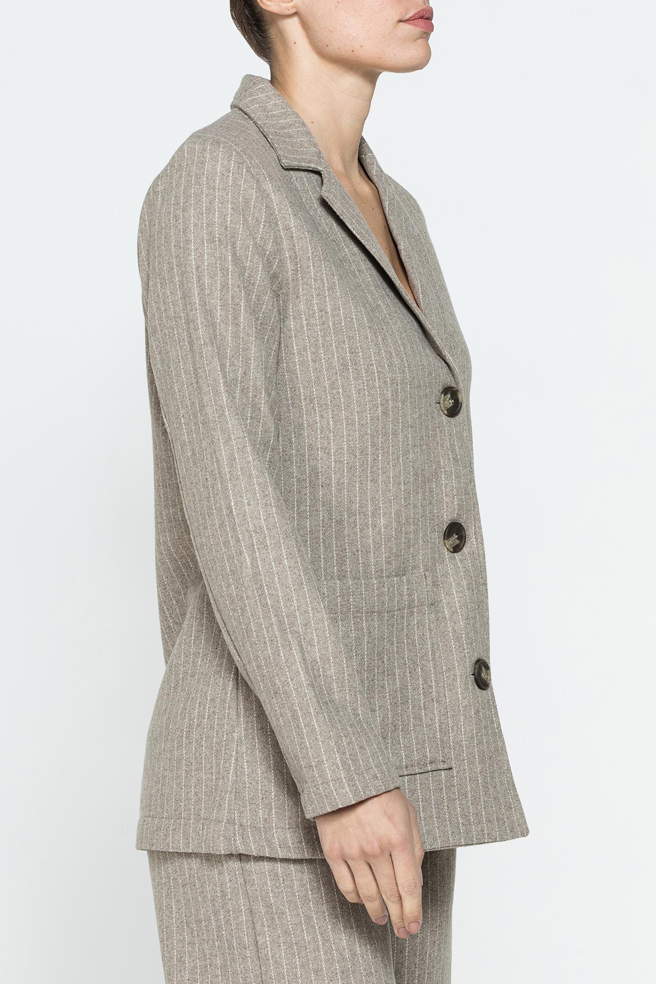 giacca comfort fit in misto lana giacca comfort fit in misto lana