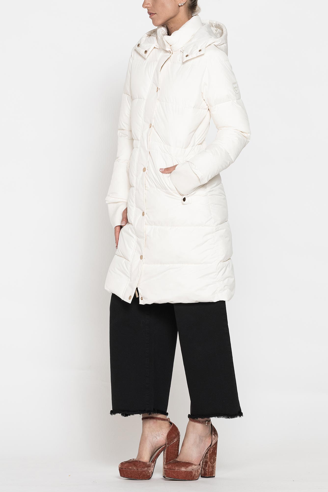 giubbino lungo imbottito