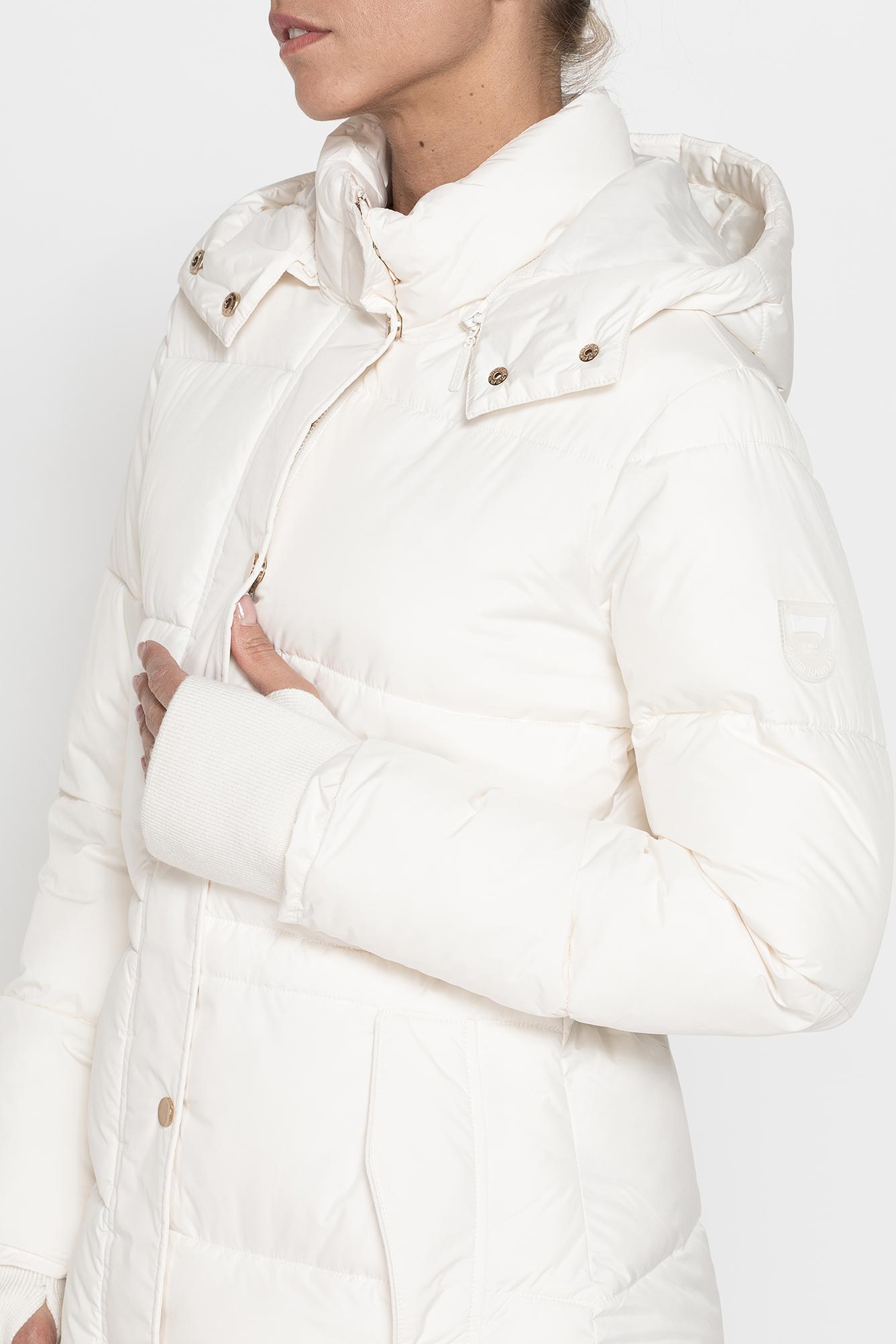 giubbino lungo imbottito