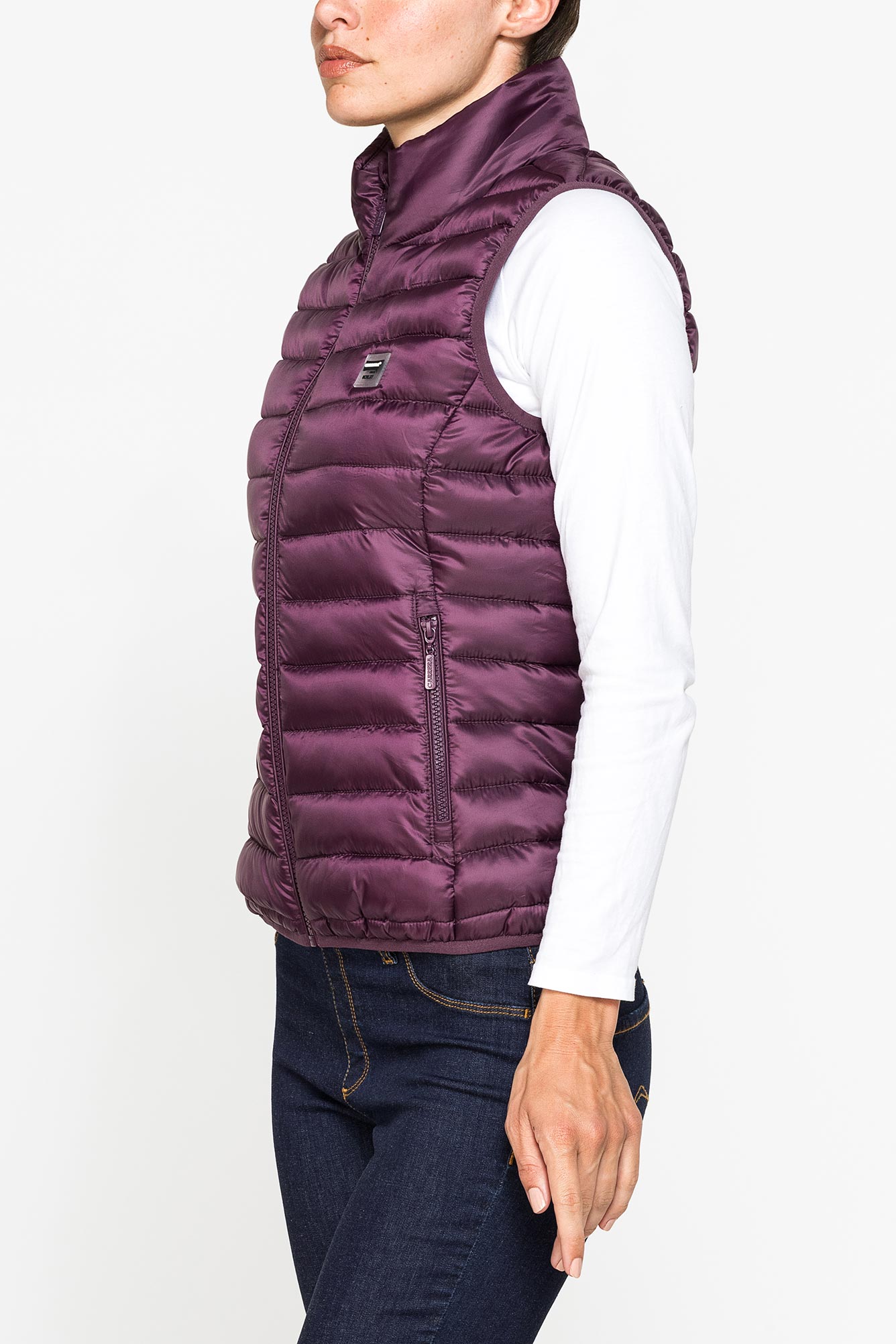 giubbino ultralight smanicato in tessuto ripstop water resistant