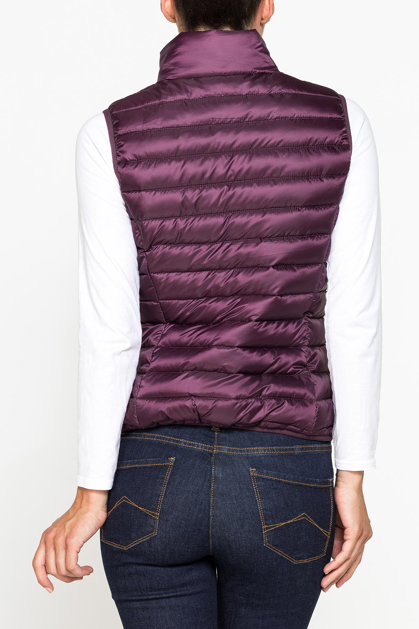 giubbino ultralight smanicato in tessuto ripstop water resistant