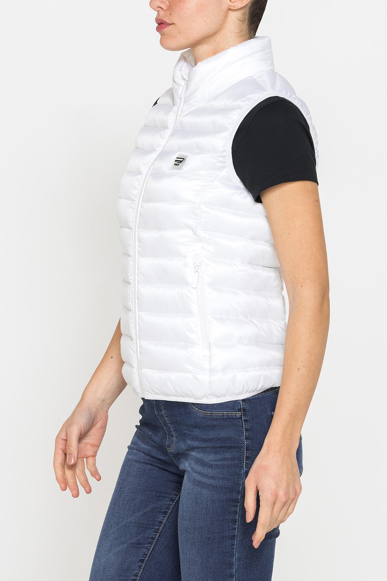 giubbino ultralight smanicato in tessuto ripstop water resistant