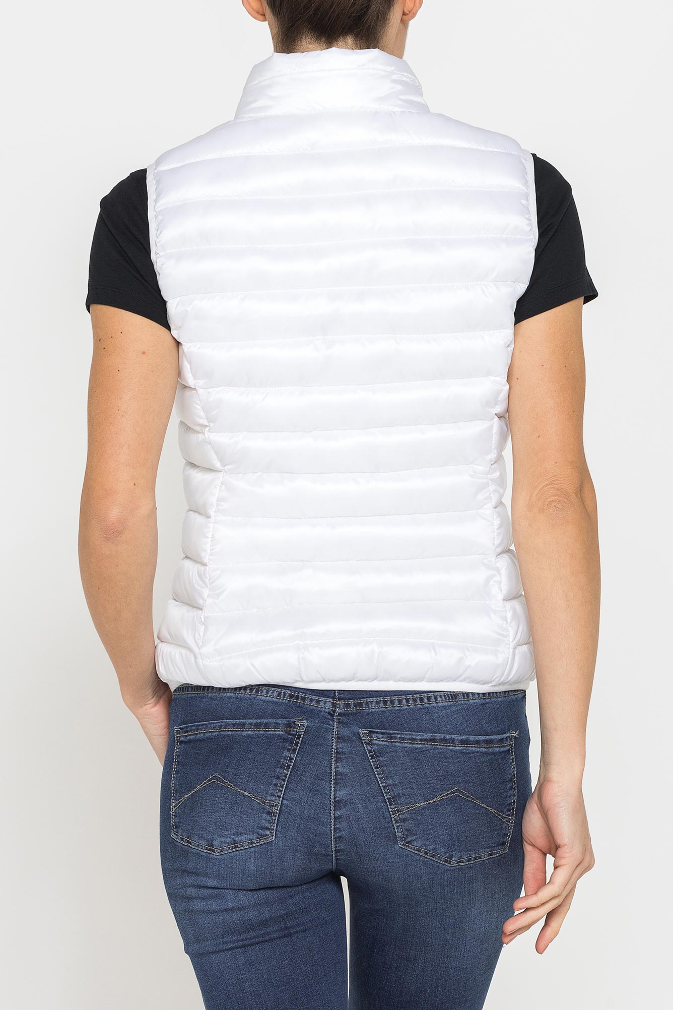 giubbino ultralight smanicato in tessuto ripstop water resistant