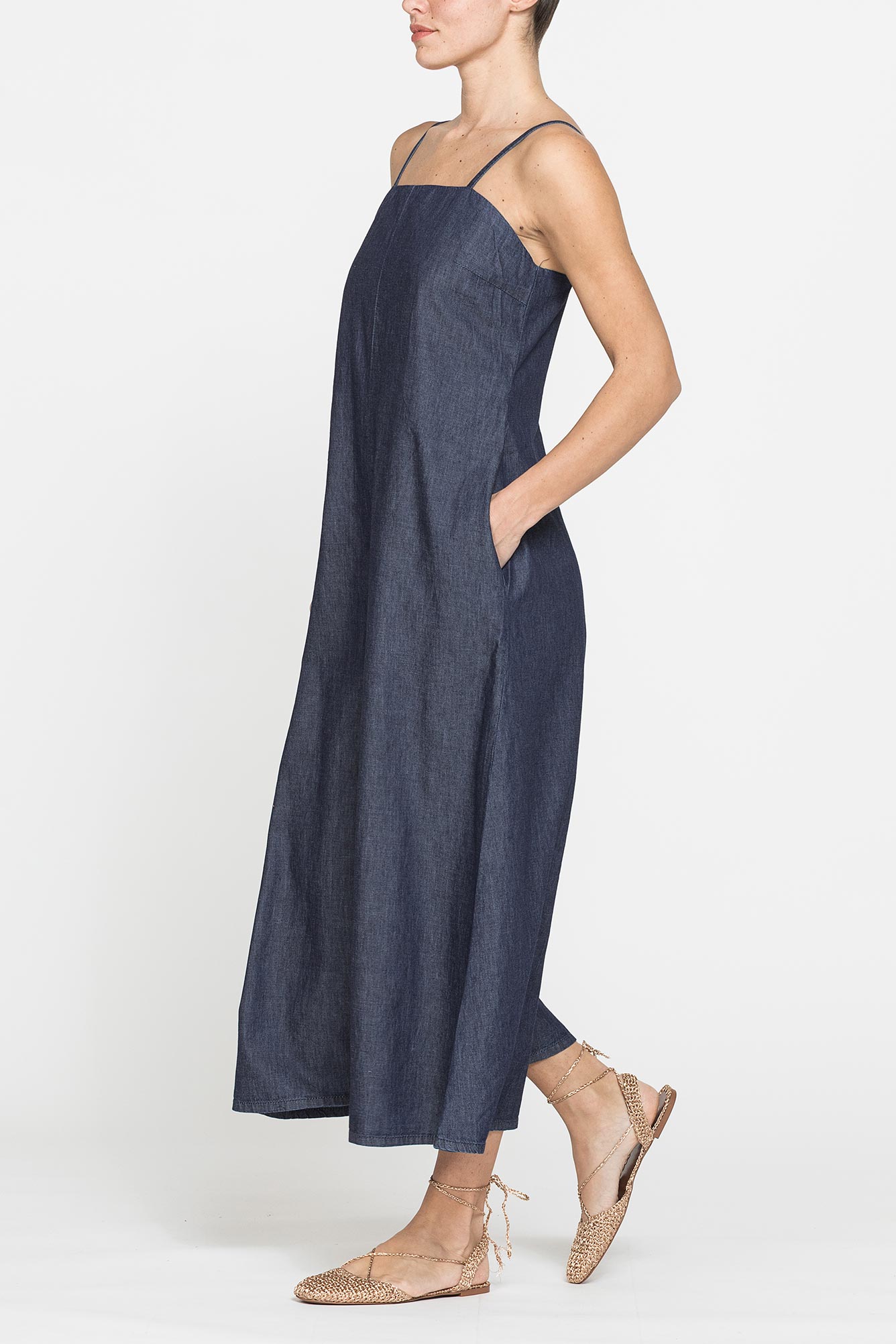 abito tuta in denim leggero 6,3oz.comfort fit