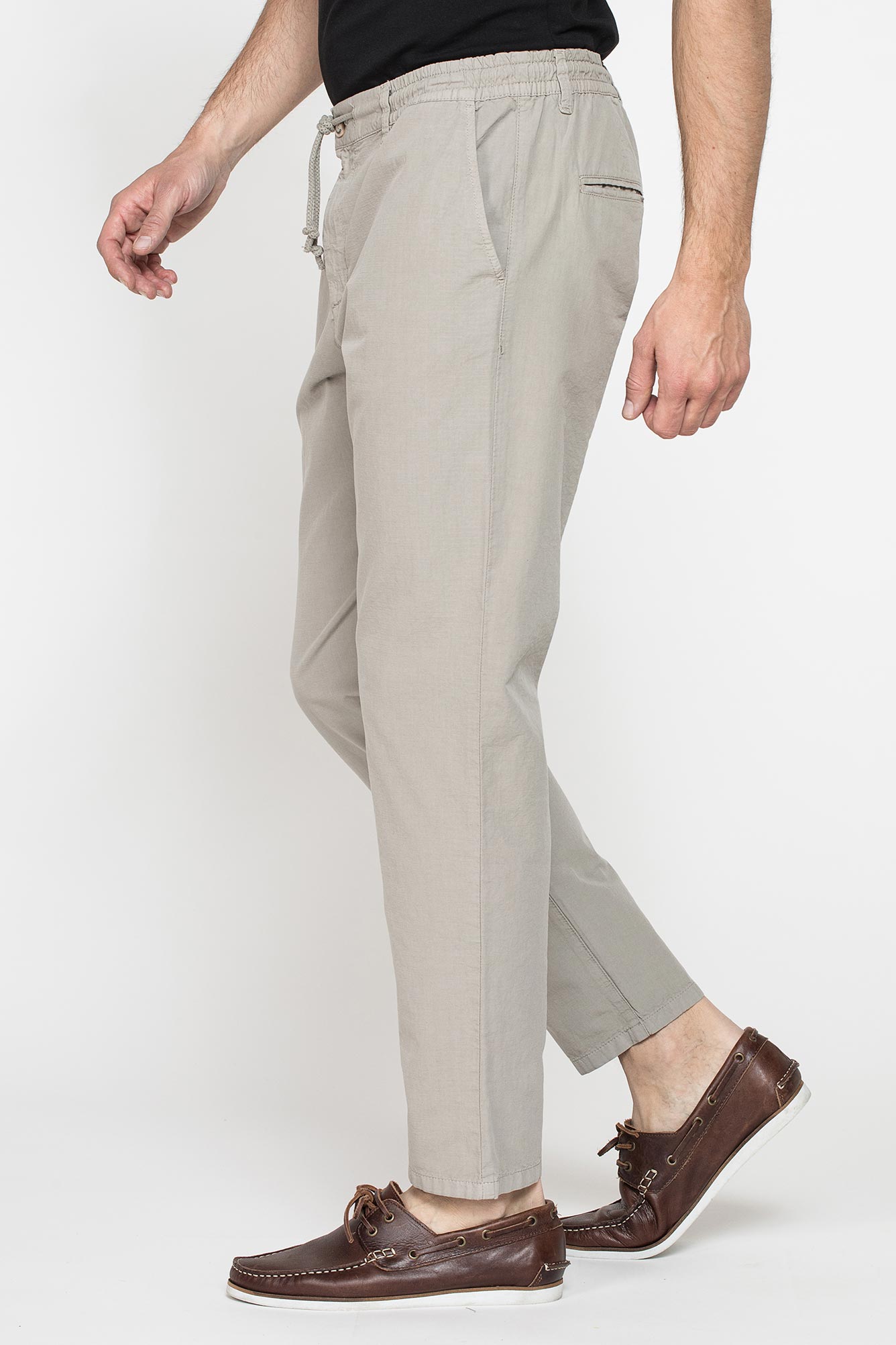 pantaloni chino in ripstop con coulisse in vita pantaloni chino in ripstop con coulisse in vita
