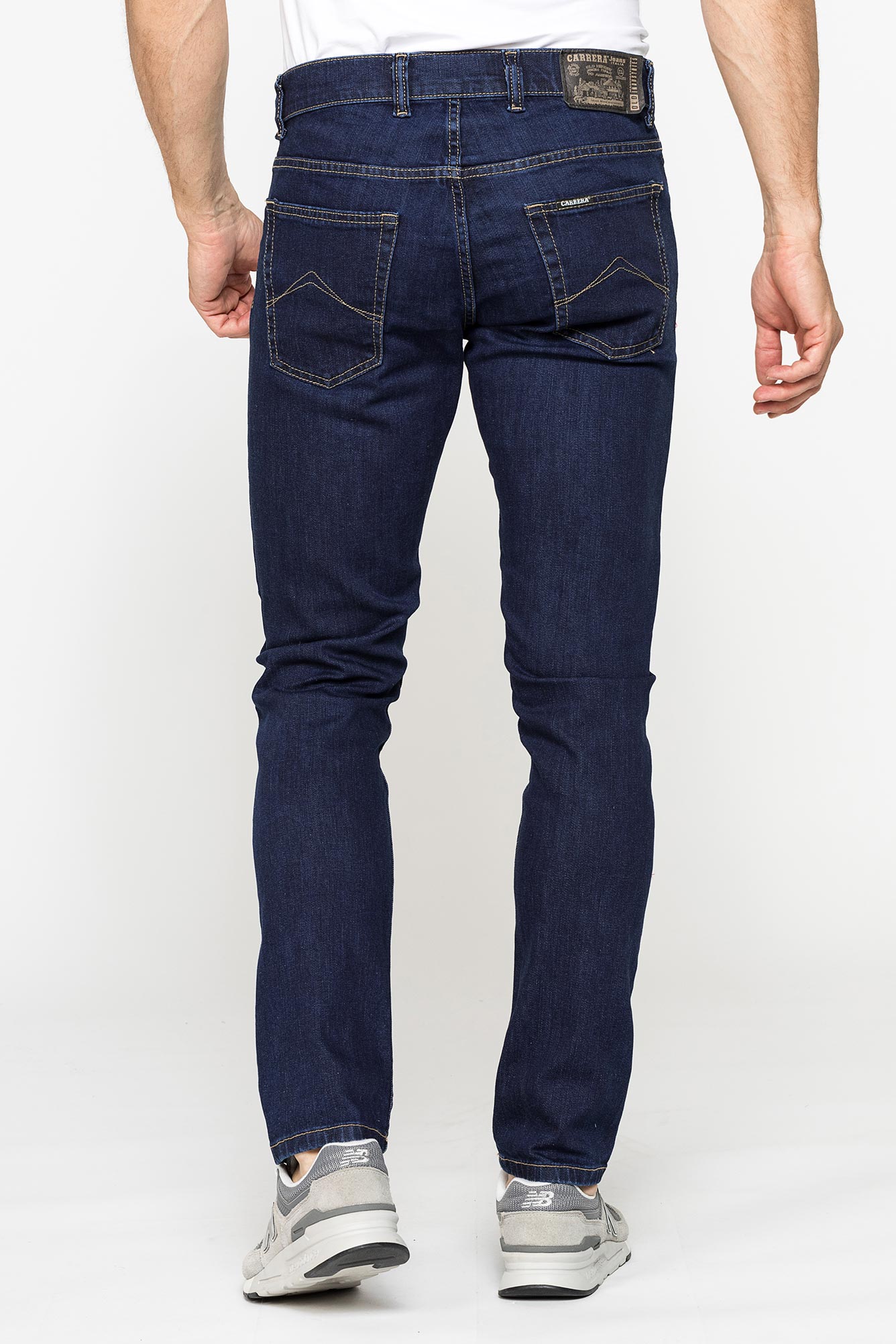 jeans 5 tasche slim fit mod. 717 in denim stretch 12 oz.