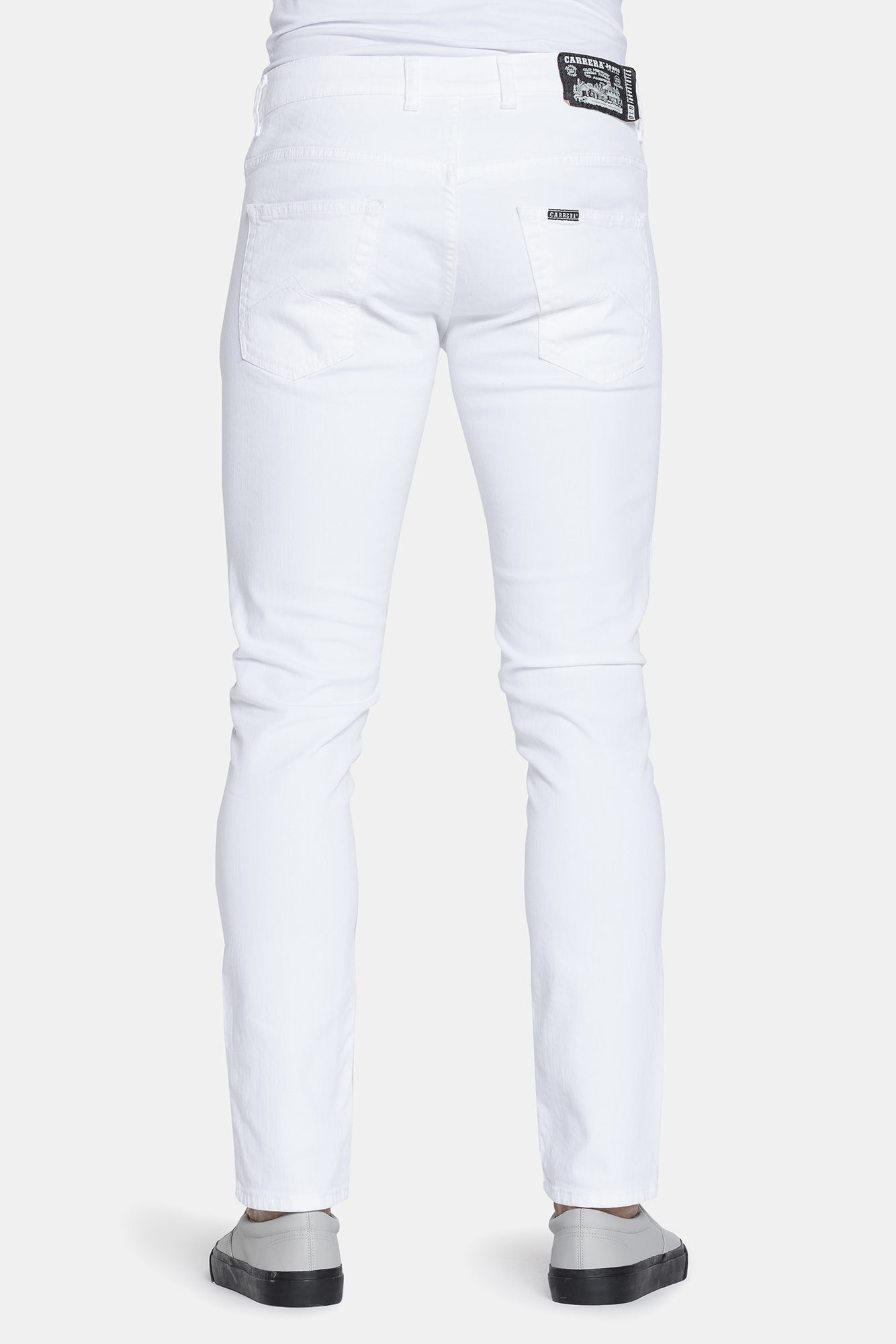 jeans uomo colorato stretch mod. 717. vita bassa gamba asciutta