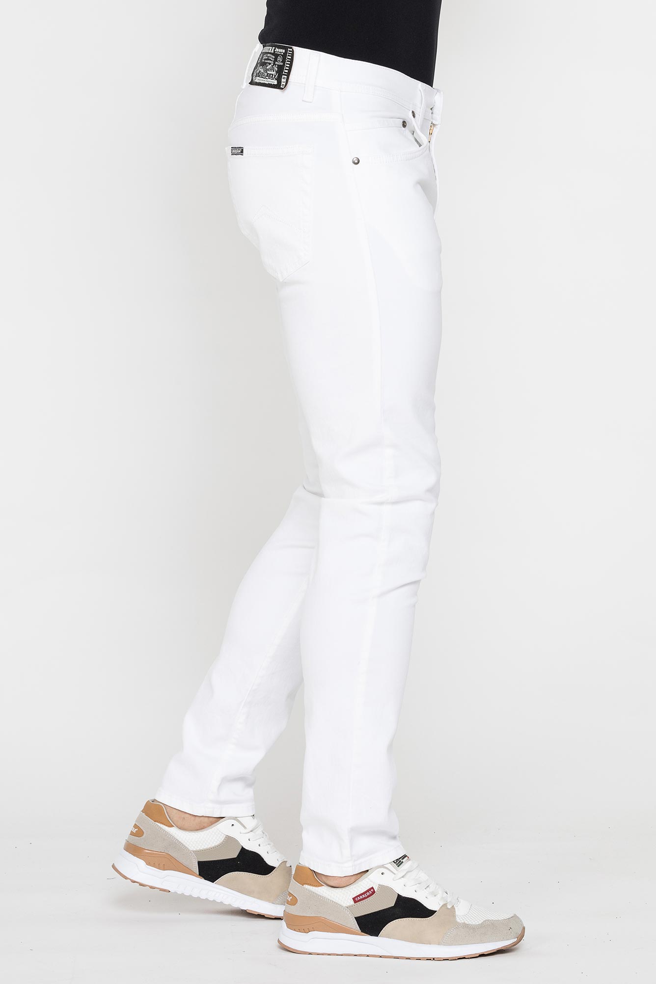 color jeans in bull denim slim fit con tintura old color jeans in bull denim slim fit con tintura old