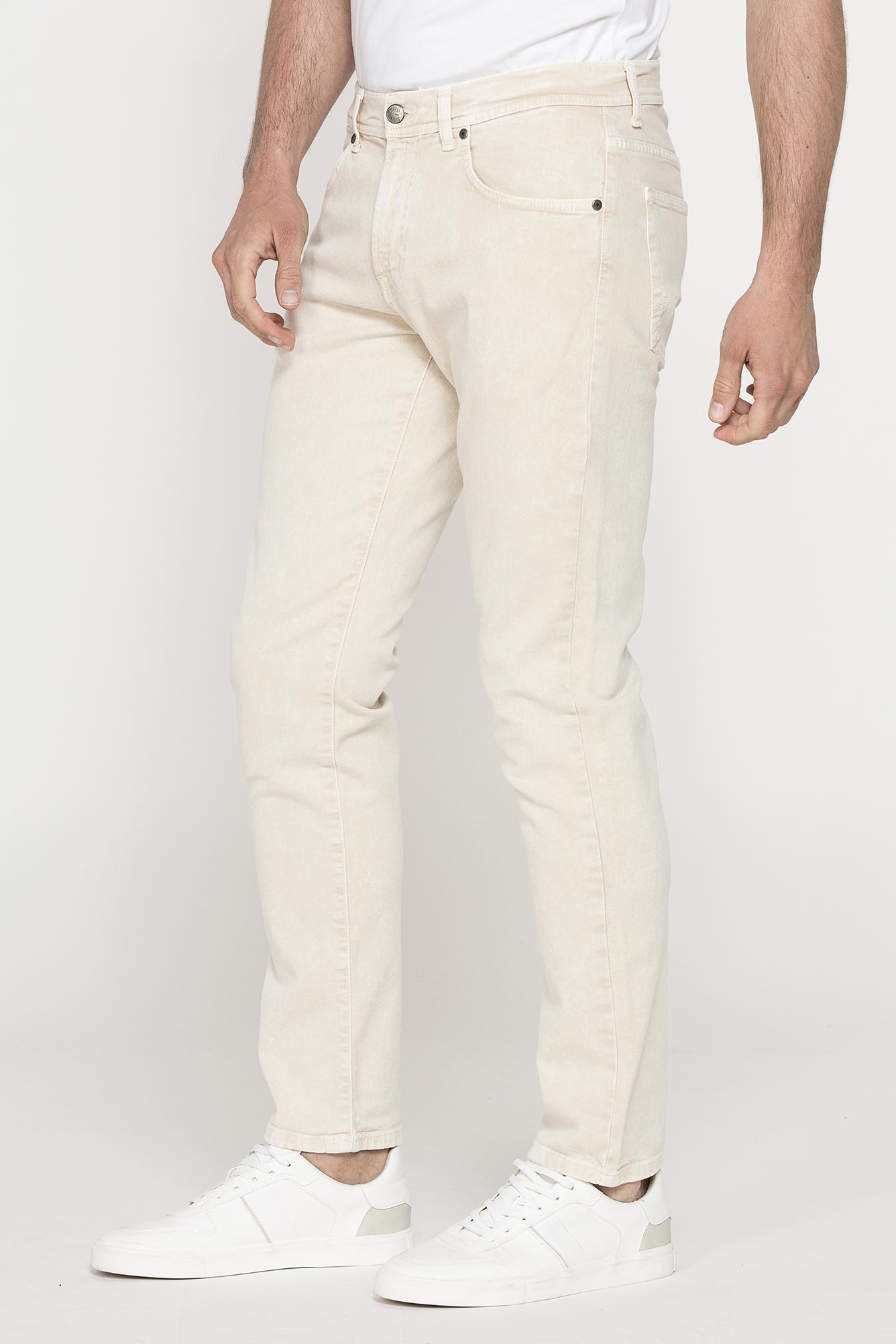 color jeans uomo mod. 717 slim fit in bull denim special dyed color jeans uomo mod. 717 slim fit in bull denim special dyed