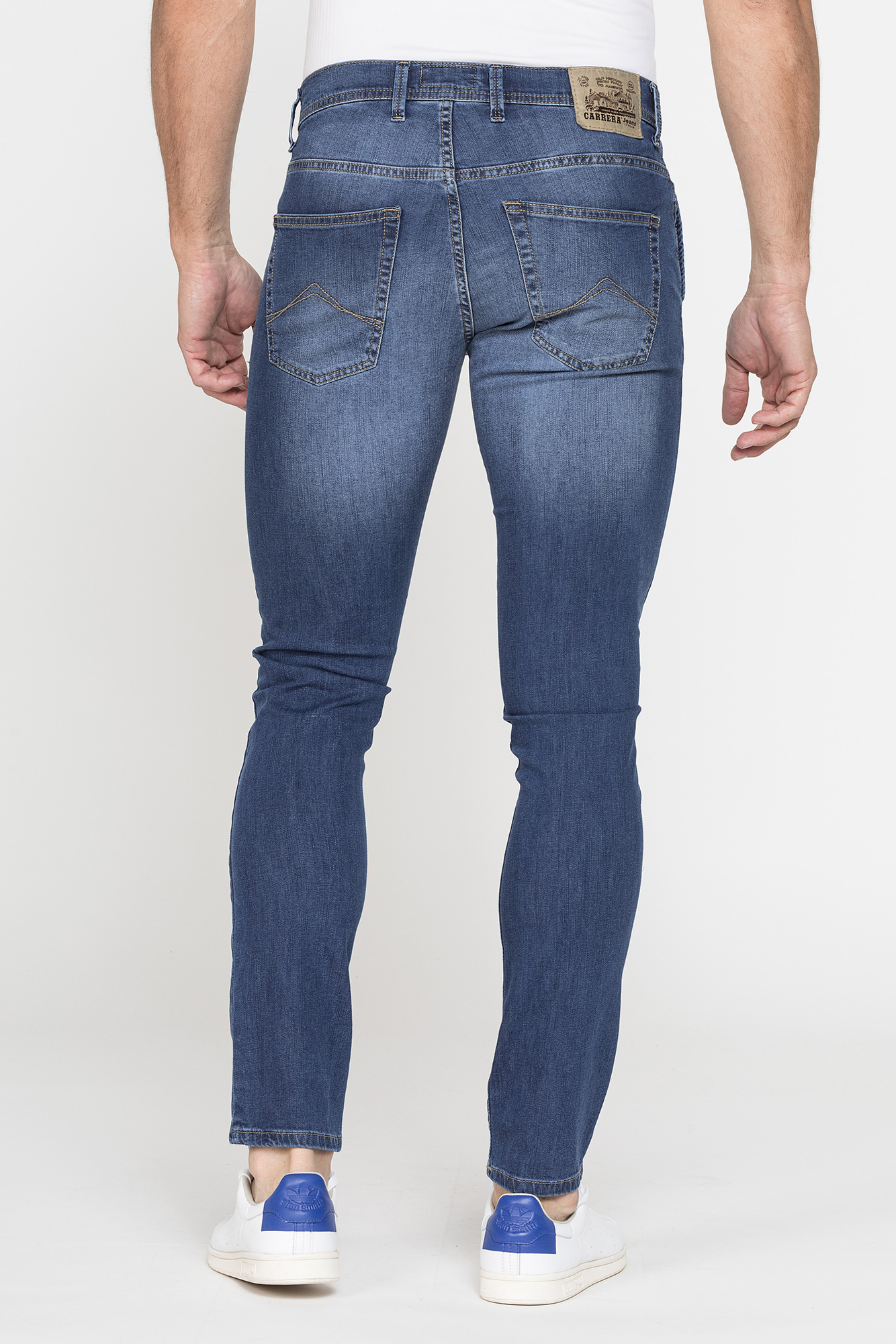 jeans uomo mod. 717 in denim elasticizzato leggero 9 oz.