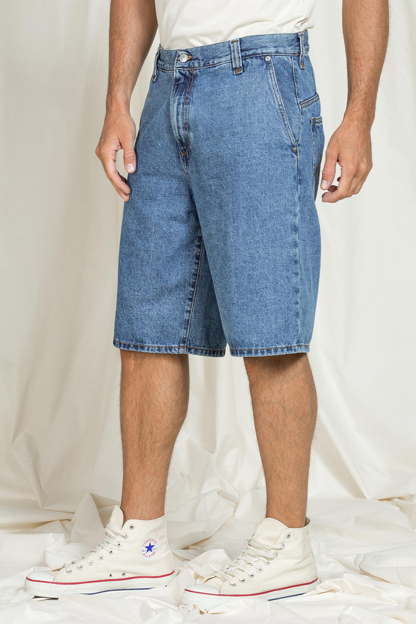 bermuda denim comfort fit modello replica