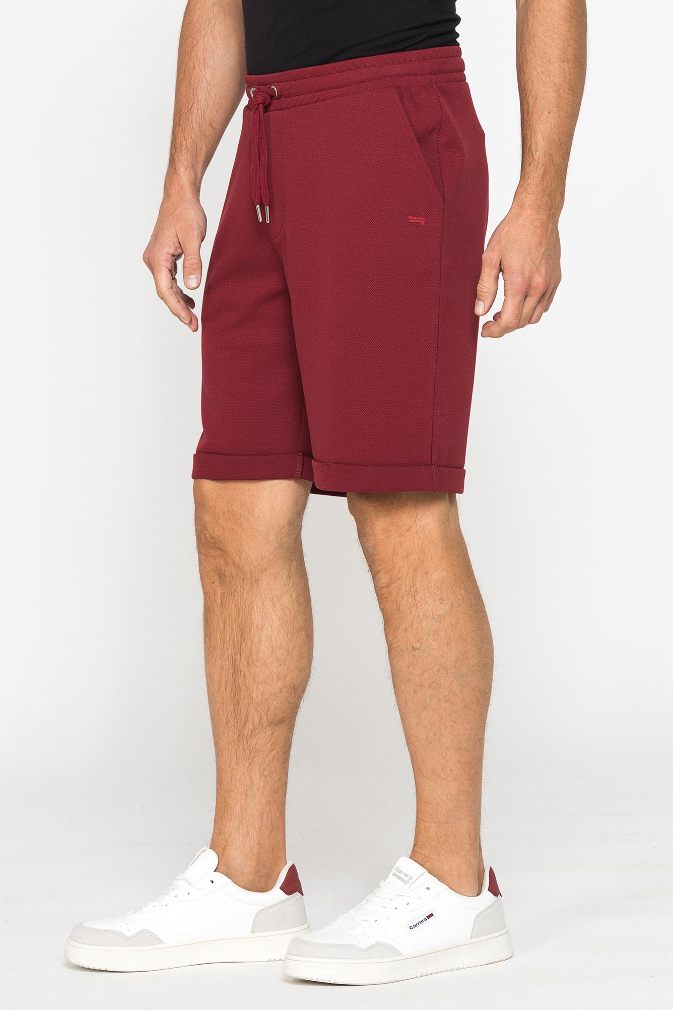 bermuda jogger tailored da uomo in piquet