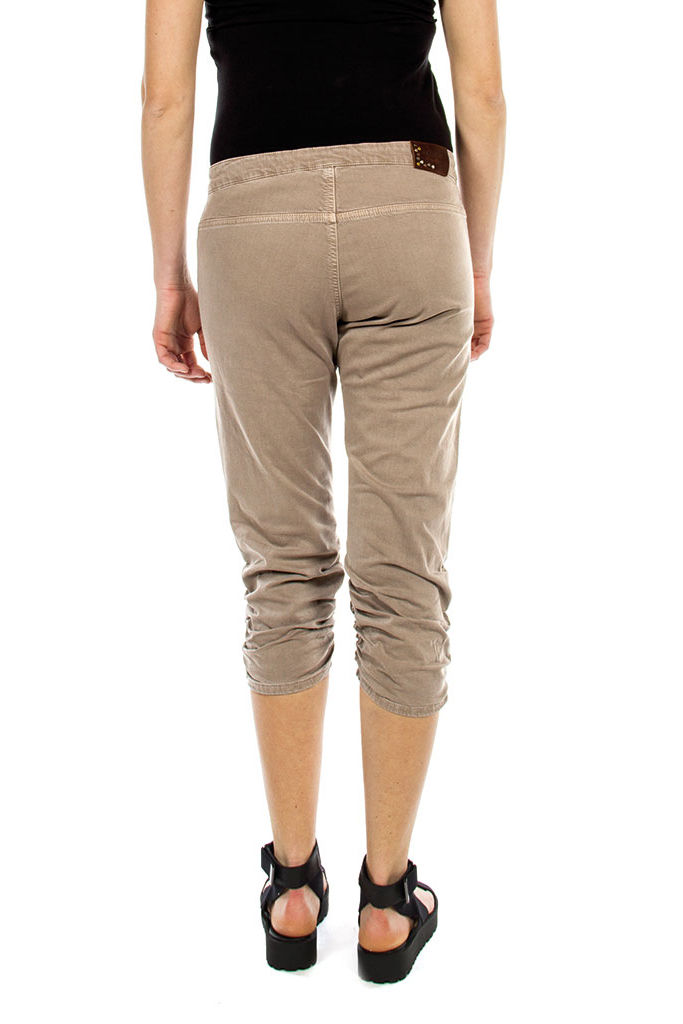 pantalone in gabardina stretch