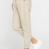 pantalone cropped in misto lino comfort fit. pantalone cropped in misto lino comfort fit.
