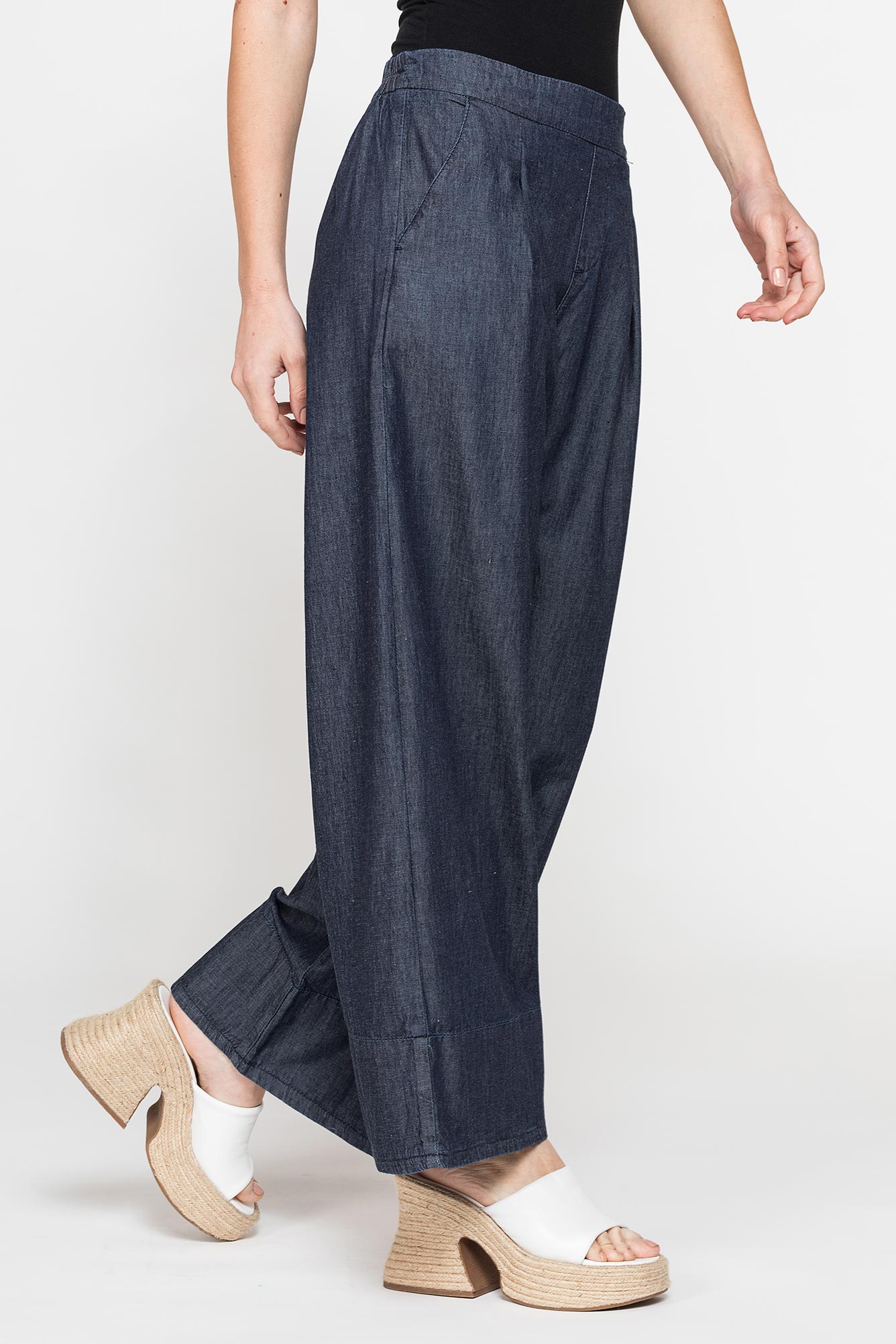 jeans donna a palazzo