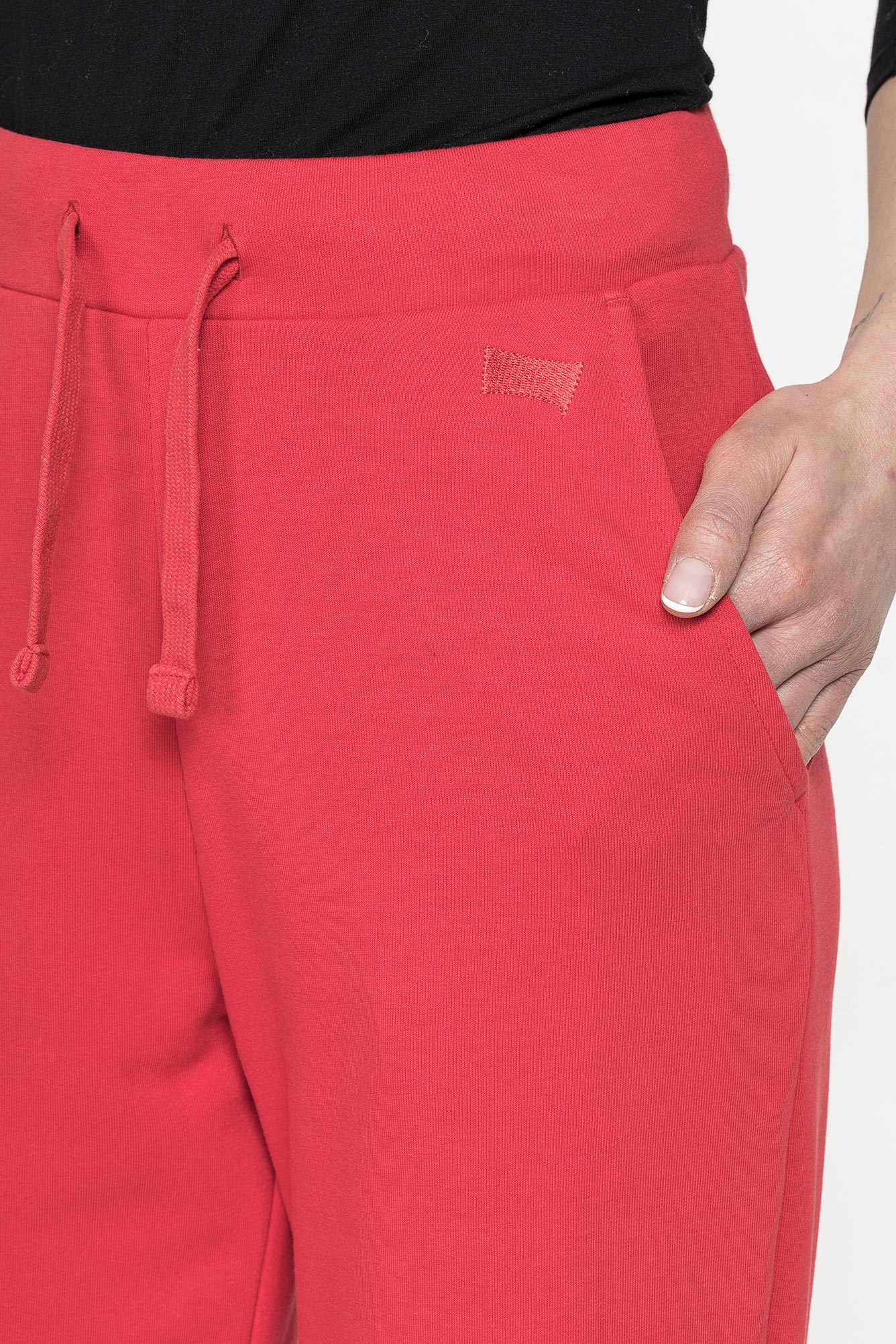 pantalone in felpa a zampa pantalone in felpa a zampa