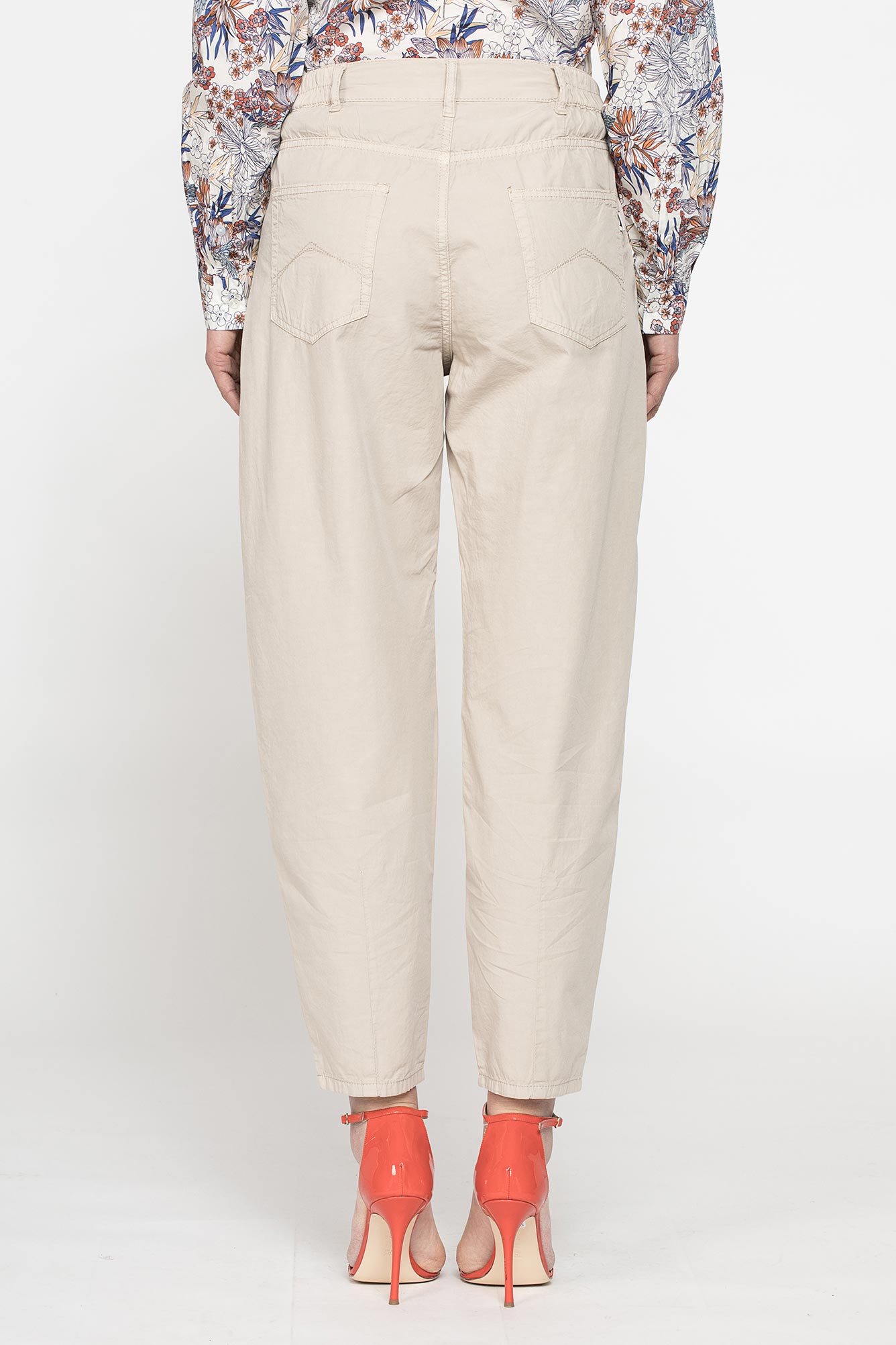 pantalone baloon in tessuto leggero