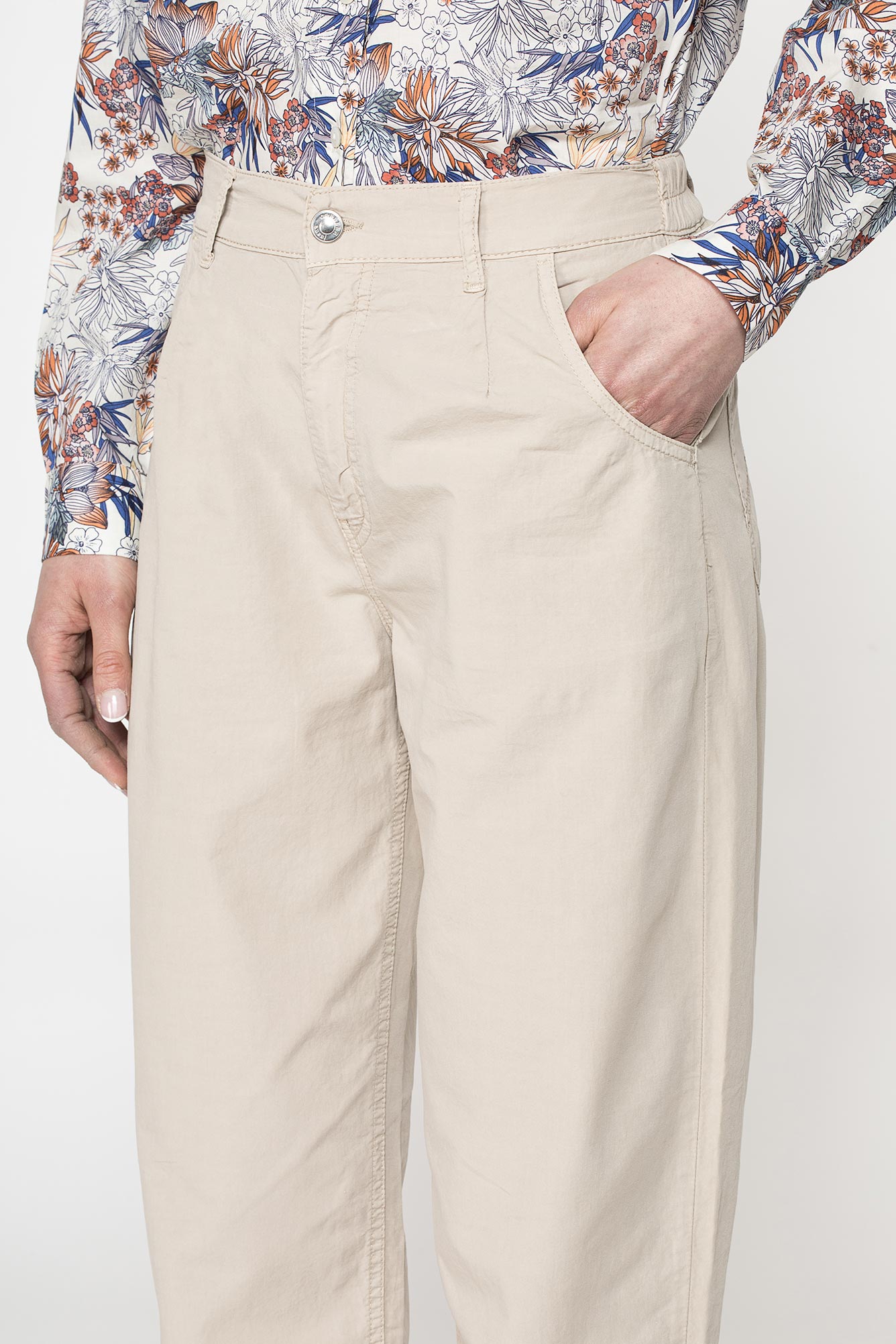 pantalone baloon in tessuto leggero