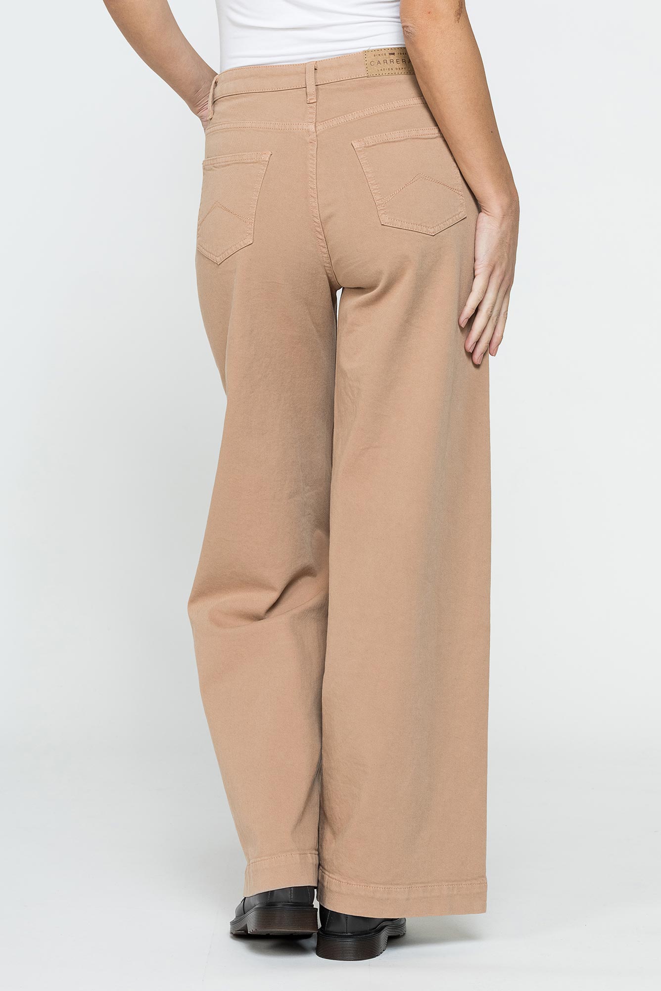 pantalone a palazzo in bull denim 10,5oz pantalone a palazzo in bull denim 10,5oz