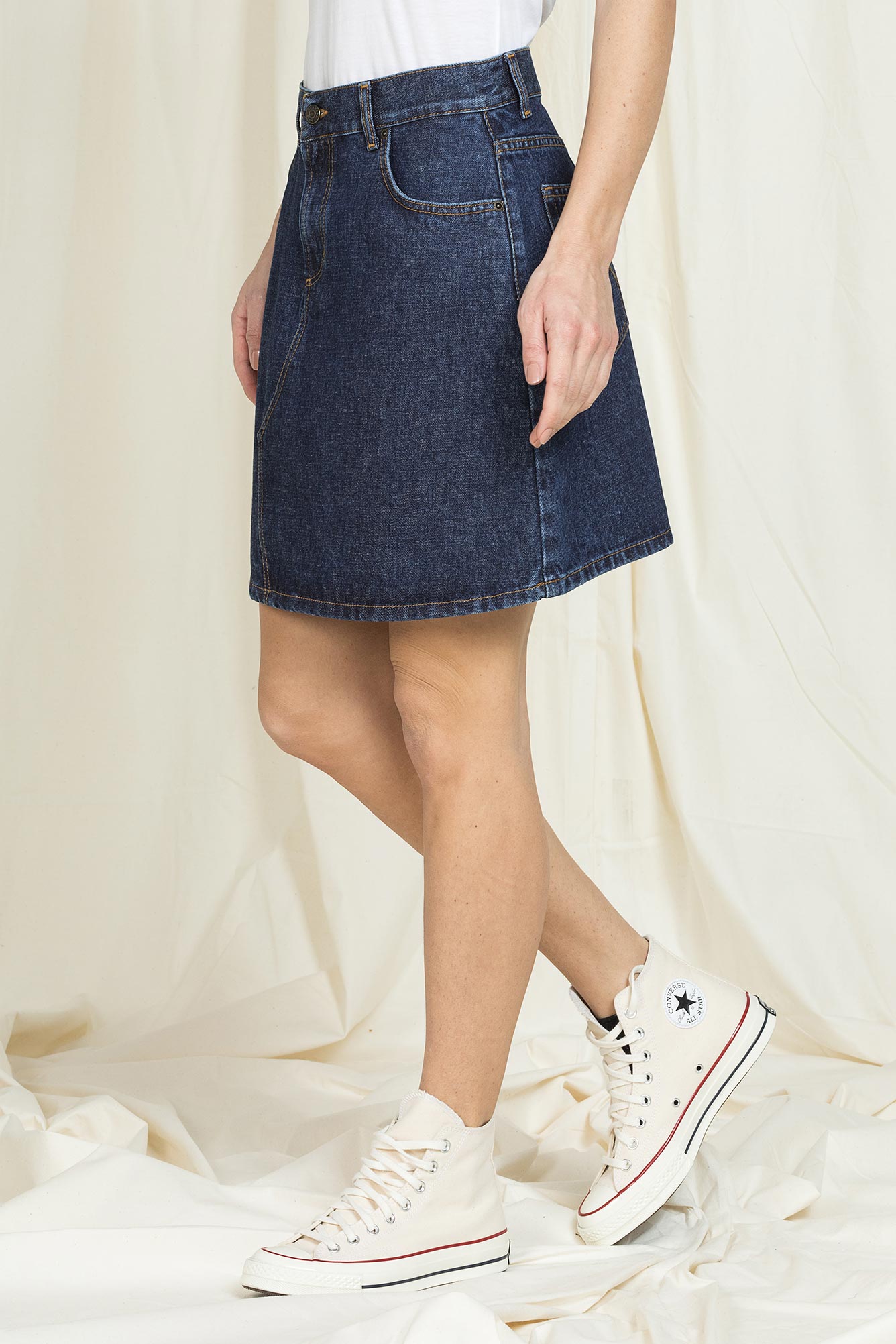 minigonna a vita alta