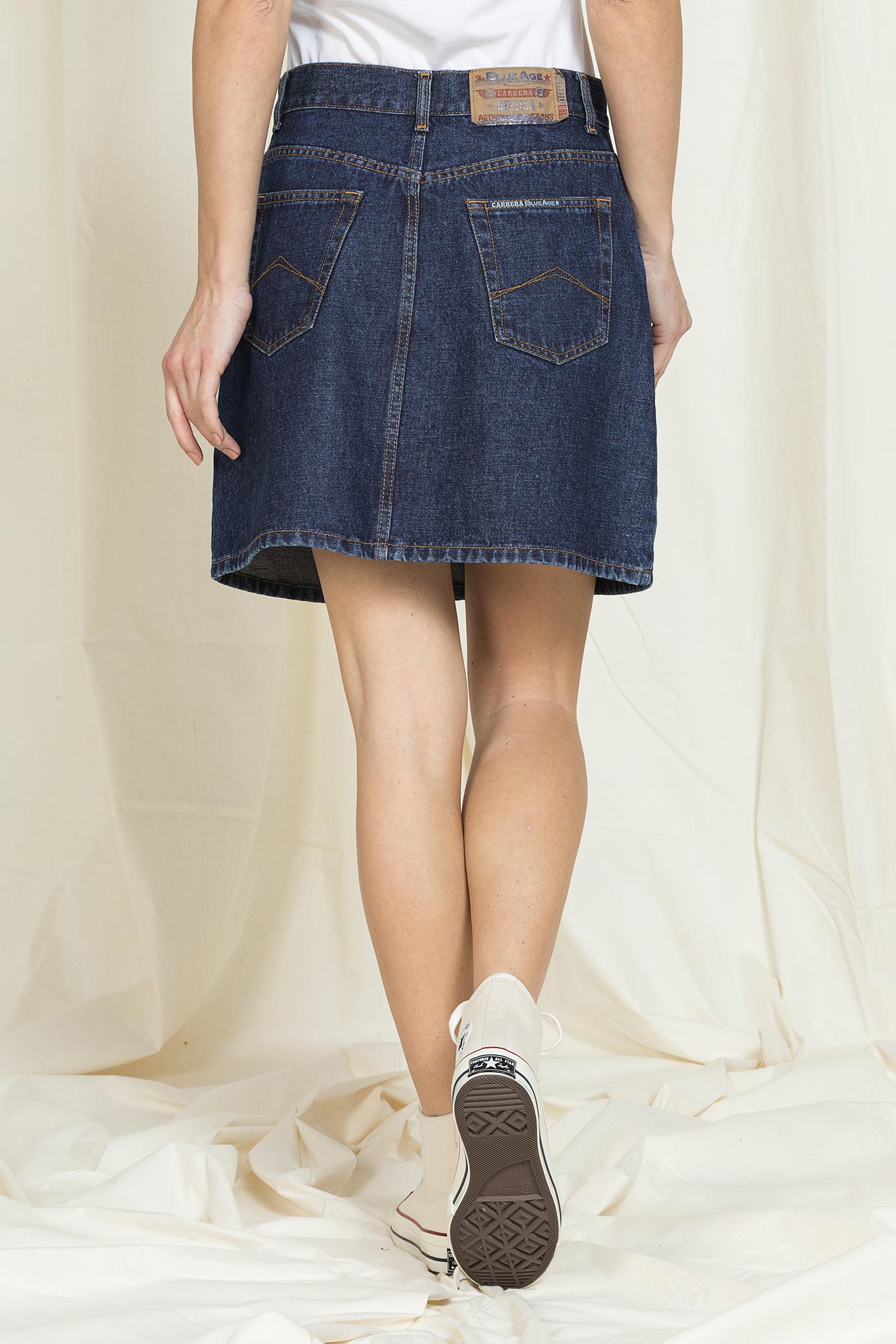 minigonna a vita alta