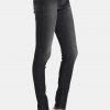 legg jeans donna con trattamento all'aloe. vita regolare e gamba stretta.