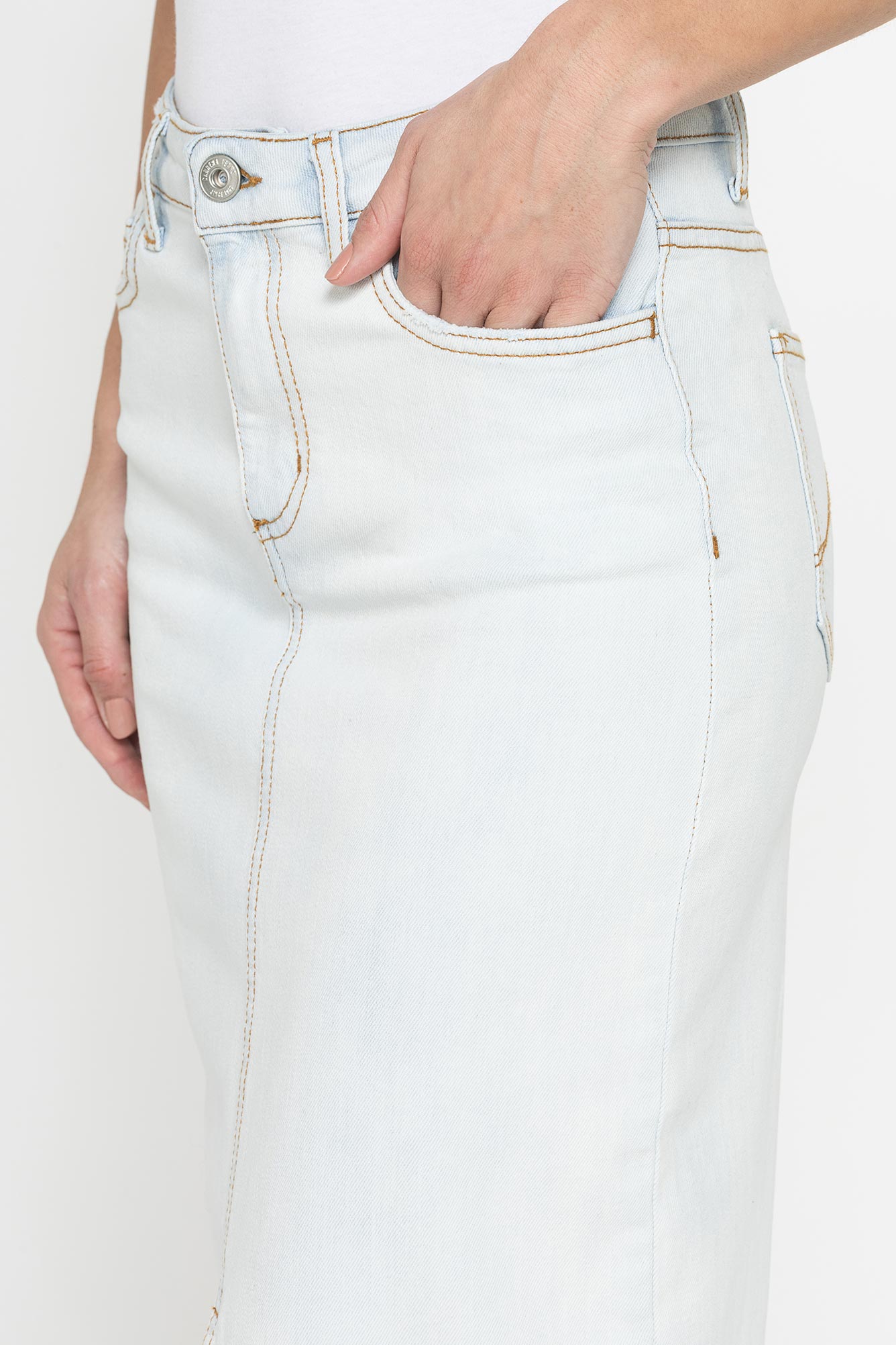 gonna midi in denim stretch 12 oz.