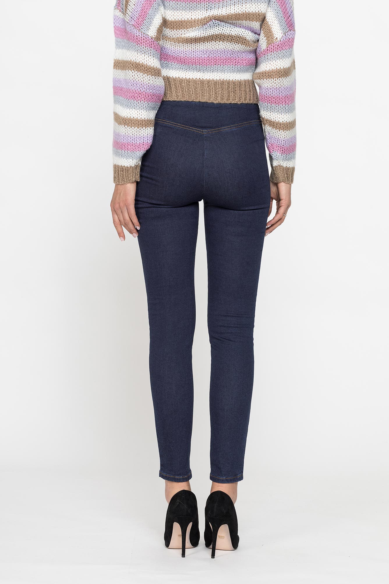 legg jeans donna mod. 767 in caldo cotone