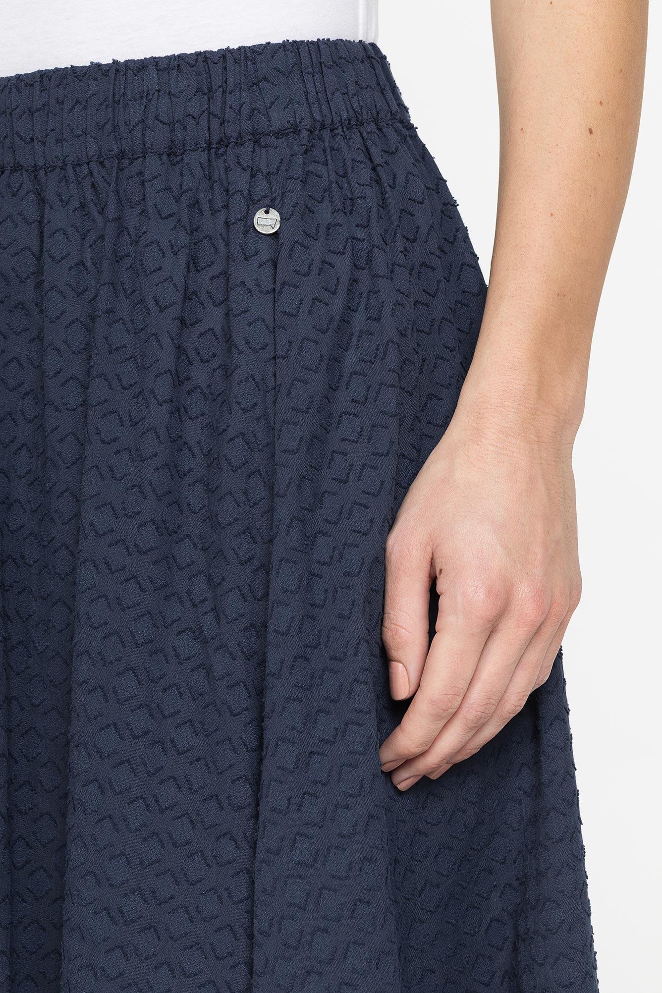 gonna mezza ruota in voile di cotone gonna mezza ruota in voile di cotone