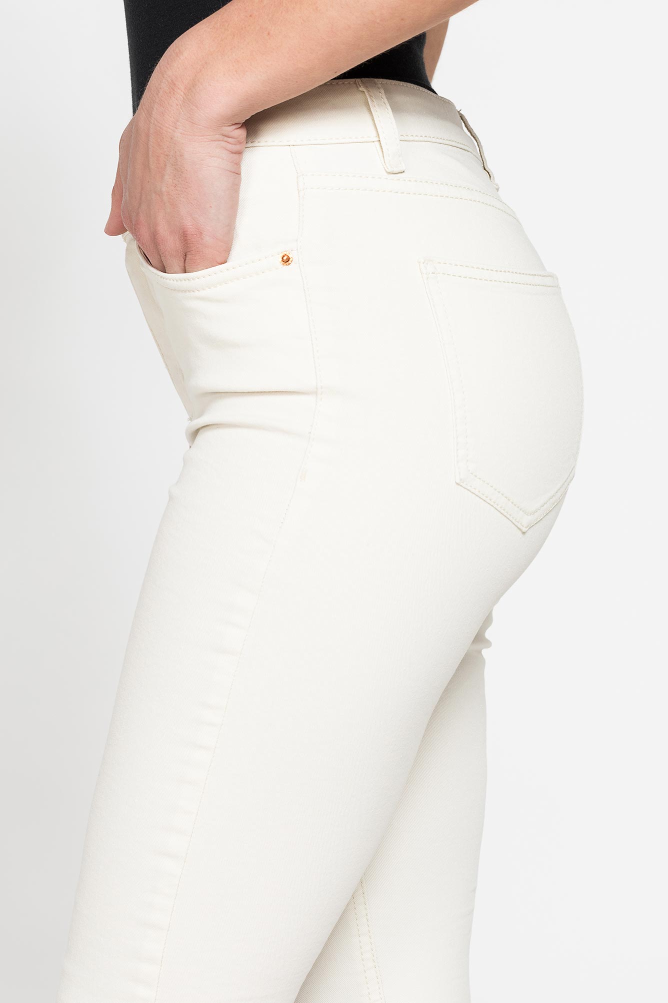 pantalone cinque tasche skinny fit in gabardina super stretch 9,3oz