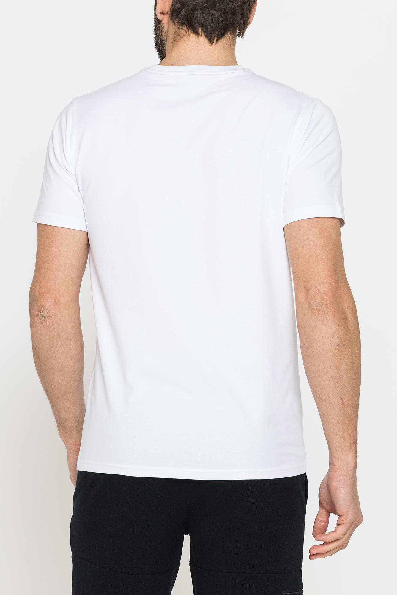 t shirt tinta unita in jersey elasticizzato t shirt tinta unita in jersey elasticizzato