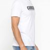 t shirt girocollo in cotone con stampa logo carrera