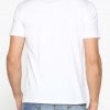 t shirt girocollo in cotone con stampa logo carrera