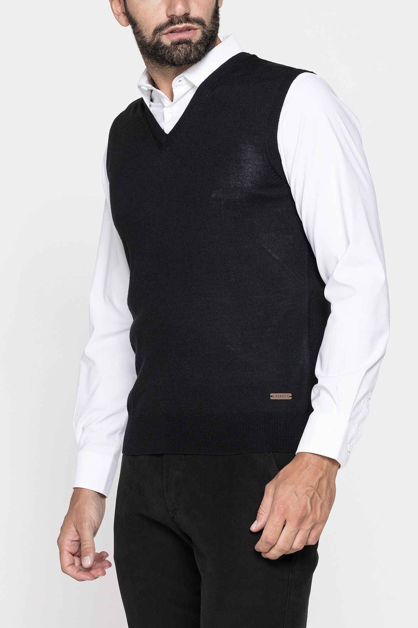 gilet in misto lana merinos lavabile in lavatrice ed asciugabile in tumbler gilet in misto lana merinos lavabile in lavatrice ed asciugabile in tumbler