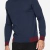 maglia girocollo misto cotone/cashmere