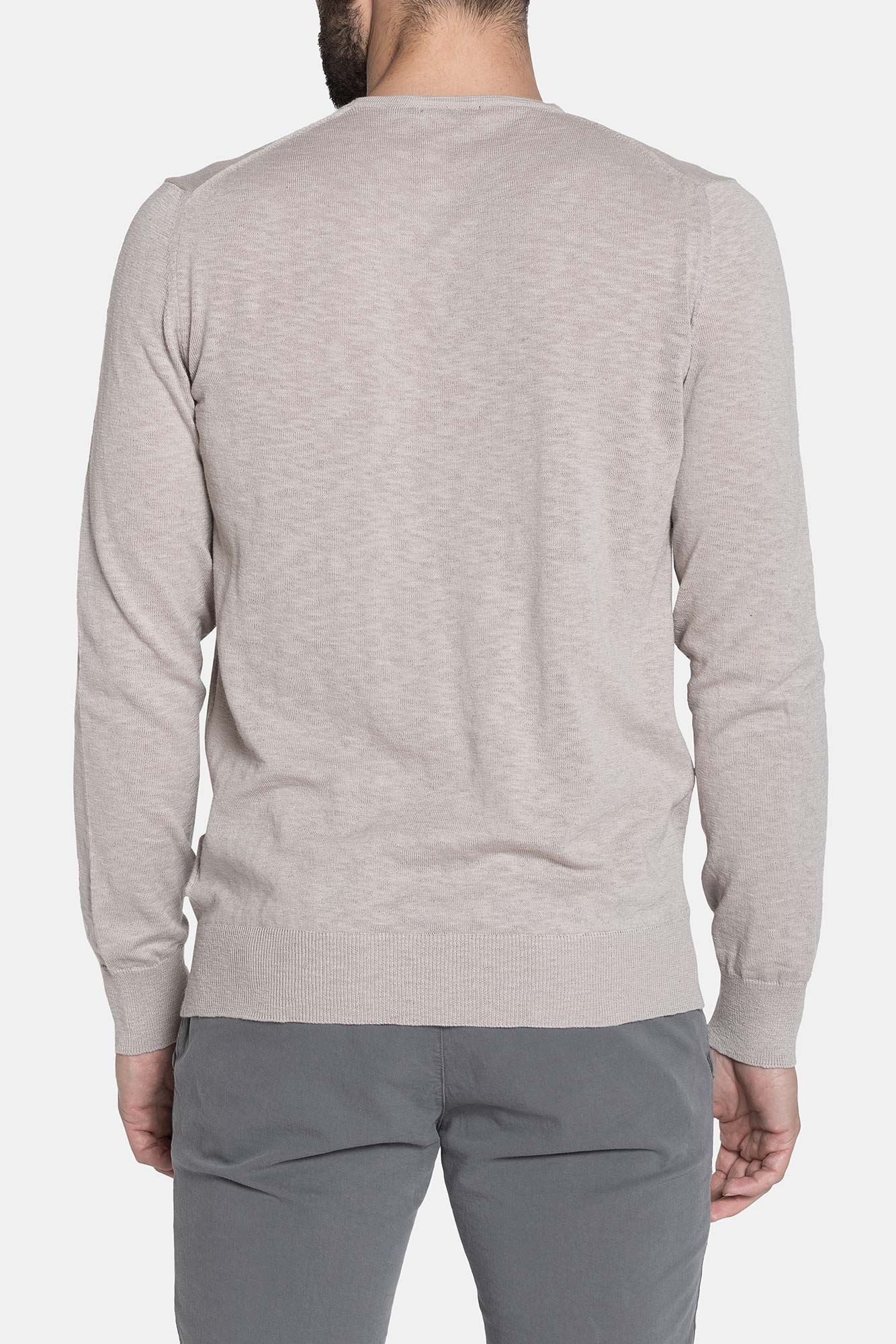 maglia girocollo in cotone