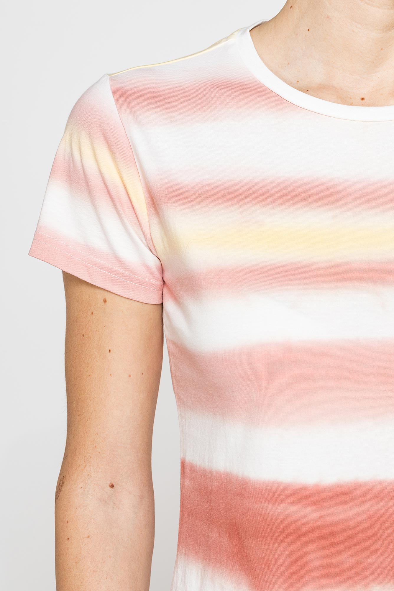 t shirt con stampa all over in jersey di cotone