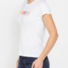 t shirt girocollo con stampa carrera in jersey di puro cotone t shirt girocollo con stampa carrera in jersey di puro cotone