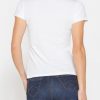 t shirt girocollo con stampa carrera in jersey di puro cotone t shirt girocollo con stampa carrera in jersey di puro cotone