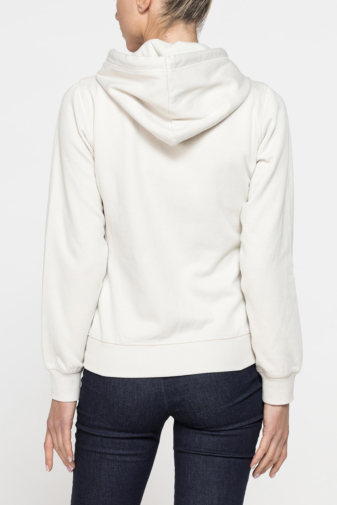 felpa basica full zip con cappuccio felpa basica full zip con cappuccio