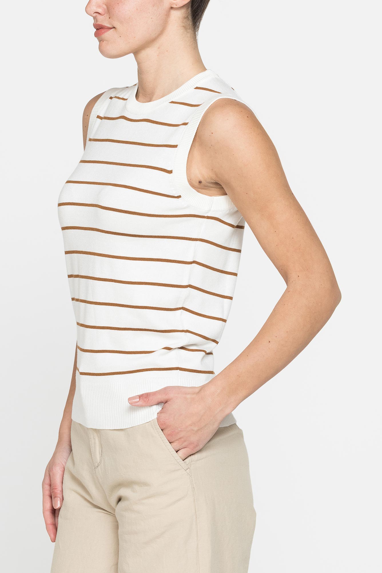 gilet in maglia regular fit