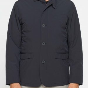 GIACCA CLASSICA IN TESSUTO TECNICO ELASTICIZZATO