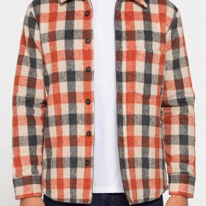 GIACCA CAMICIA PESANTE CON IMBOTTITURA INTERNA