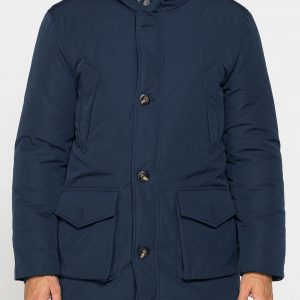 GIACCONE PARKA LUNGO DA UOMO CON CAPPUCCIO