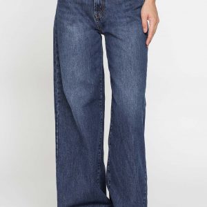 JEANS A PALAZZO IN DENIM 100% COTONE 13oz